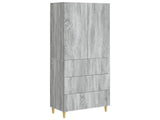 Cabinet Set 2 pcs 66 x 34.5 x 90 cm Engineered Wood 3416562