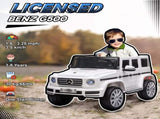 Mercedes Benz G500 Licensed 12V Kids Electric Ride On Car Toy with Parental Remote Control T3398P348270