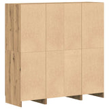3 Piece Kitchen Cabinet Set Artisian Oak Engineered Wood 3324159