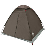 Camping Tent Dome 2-Person Brown Waterproof 4009634