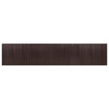 Room Divider Dark Brown Width 800 cm Height 165 cm Bamboo 377016
