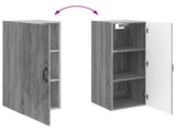 Wall-Mounted Cabinet Grey Sonoma 33 x 34.5 x 90 cm 898931