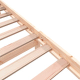 Bed Frame without Mattress Solid Wood Pine Small Single 3101308