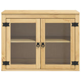 Cabinet SKI Honey Brown 80 x 32 x 60 cm Solid Pine Wood 42007564