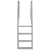4-Step Dock/Pool Ladder Aluminium 167 cm 91197