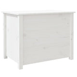 Coffee Table White 71x49x55 cm Solid Wood Pine 820927