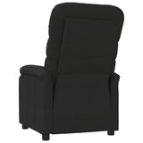 Recliner Chair Black Fabric 342702