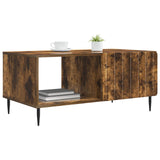 Coffee Table Smoked Oak 90 x 50 x 40 cm Engineered Wood 894500