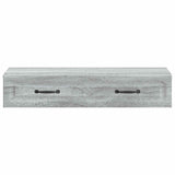 Wall-Mounted Side Table Grey Sonoma 87.5 x 34.5 x 17 cm 899351