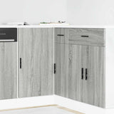 Kitchen Base Cabinet Lyon Grey Sonoma Engineered Wood 854294