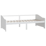 ZNTS 3-Seater Day Bed without Mattress White 90x200cm 322165