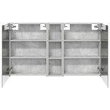 Bathroom Cabinet Set 3 pcs 120 x 14.5 x 70 cm Engineered wood 3403747