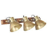 Industrial Wall Lamp Brass 65x25 cm E27 320507