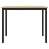 Table Sonoma Oak 100 x 50 x 76.5 cm Engineered Wood and Steel 873775