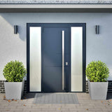Garden Planters 50x50x50 cm 2 pcs Galvanised Steel 851077