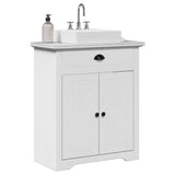 Bathroom Sink Cabinet BODO White 70x35x80 cm 4016863