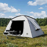 Cabin Tent White Blackout 300 x 210 x 156 cm Polyester 42028514