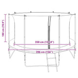 Safety Net for 3.96 m Round Trampoline 142099
