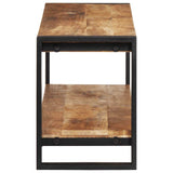 TV Cabinet 120x30x40 cm Rough Mango Wood 320679