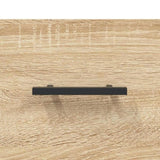 Highboard Sonoma Oak 69.5x34x180 cm Engineered Wood 3198556