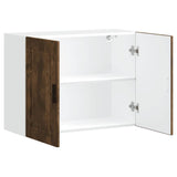 Kitchen Wall Cabinet Porto Smoked Oak Engineered Wood 854072