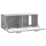 Wall-Mounted TV Cabinet Concrete Grey 78.5 x 31 x 30 cm 898718
