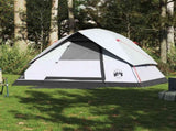 Family Tent Dome 6-Person White Blackout Fabric Waterproof 94706