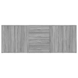Sideboards 3 pcs Grey Sonoma Engineered Wood 3276614