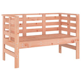 Garden Bench Natural Wood Solid Douglas wood 2-seater Durable 825140