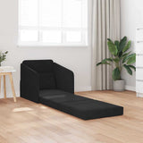 Sofa Bed Black 65 x 80 x 83 cm Velvet 4106652