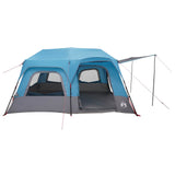Instant Tent Blue 8-Person 185T Polyester with PU Coating 42017485