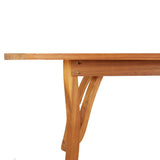 Garden Table 200x90x75 cm Solid Wood Acacia 363309