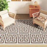 ZNTS Indoor & Outdoor Rug Short Pile Multicolour 160x230 cm Anti Slip 4007223
