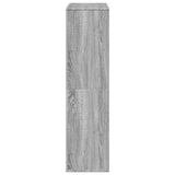 Bookcase Grey Sonoma 100x33x125.5 cm Engineered Wood 3309335