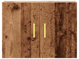 Wall Cabinet Old Wood 60x31x60 cm Engineered Wood 857300