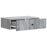 Wall-Mounted Side Table Grey Sonoma 59 x 34.5 x 17 cm 898151