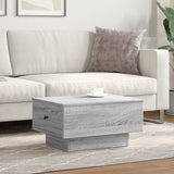 Coffee Table Grey Sonoma 60x45x31 cm Engineered Wood 848085