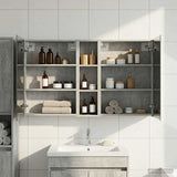 Bathroom Cabinet Set 3 pcs 120 x 14.5 x 70 cm Engineered wood 3403747
