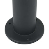 Bollard Lights with Outlet 3 pcs 80 cm Black IP44 4006120