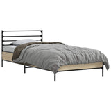 Bed Frame Sonoma Oak 80 x 200 cm Engineered Wood 8009113
