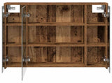 Bathroom Mirror Cabinet Old Wood 73.5 x 16 x 62.5 cm 889173