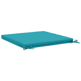 4-Piece Seat Cushions SOEST 4 pcs 100% Polyester Turquoise 944698