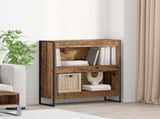 Book Cabinet Old Wood 80 x 30 x 86.5 cm Engineered Wood 886412