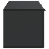 Wall-Mounted TV Cabinet Black 59.5 x 31 x 30 cm Engineered Wood 899046