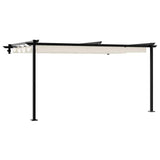 Gazebo 400 x 300 x 200 cm Cream Polyester 4003974