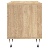 Record Cabinet Sonoma Oak 100x38x48 cm Engineered Wood 831751