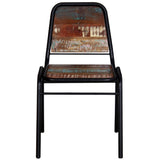 Dining Chairs 4 pcs Solid Reclaimed Wood 274706