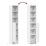 Sideboard with LED White 36x32.5x200 cm Engineered Wood 852124