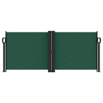 ZNTS Retractable Side Awning Dark Green 100x1000 cm 4004695