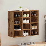 Shoe Cabinet Old Wood 77.5 x 30 x 67 cm Engineered Wood 875212